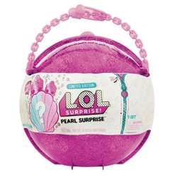 LOL SURPRISE PEARL PINK LIMITED MGA GIOCHI PREZIOSI ORIGINALE 7 SORPRESE 1 BALL