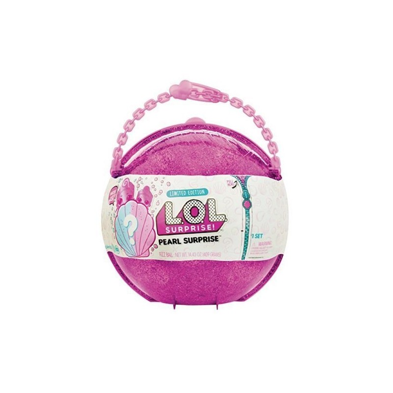 LOL SURPRISE PEARL PINK LIMITED MGA GIOCHI PREZIOSI ORIGINALE 7 SORPRESE 1 BALL