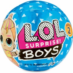 LOL SURPRISE BOYS SERIES SERIE 2 MGA GIOCHI PREZIOSI ORIGINALE 7 SORPRESE 1 BALL