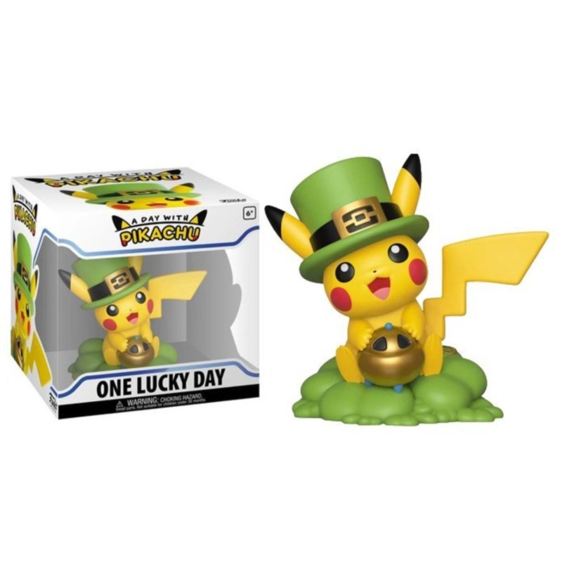 FKPOPONELUCKYDAY FUNKO POP A DAY WITH PIKACHU ONE LUCKY DAY 10 CM VINYL FIGURE