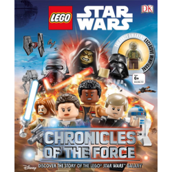 LEGO LIBRO STAR WARS CHRONICLES OF THE FORCE DK CON MINIFIGURE ESCLUSIVA