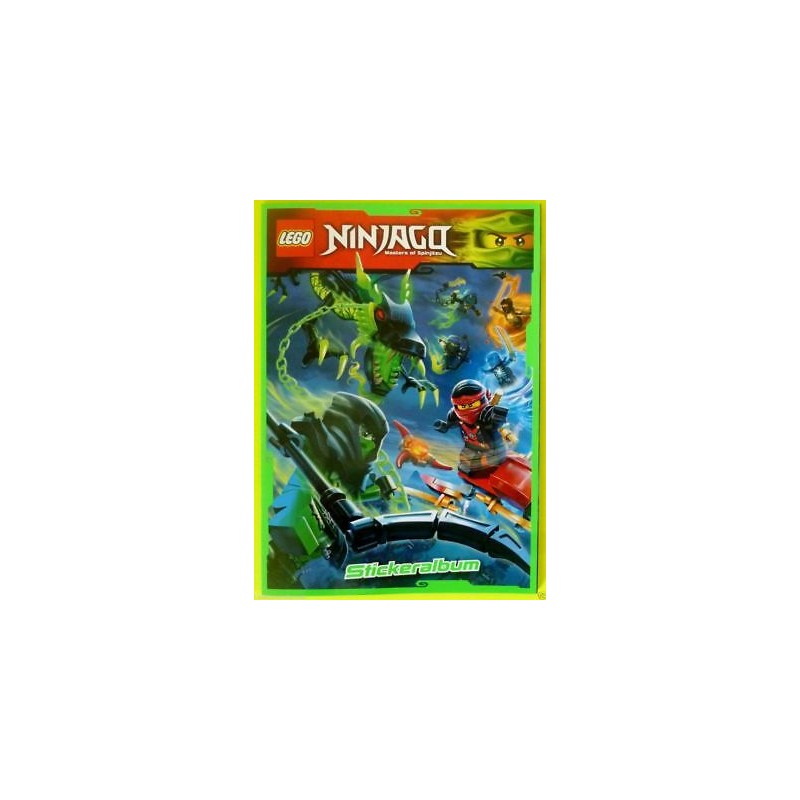 LEGO NINJAGO ALBUM FIGURINE PANINI NUOVO SIGILLATO STICKER