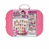 LOL SURPRISE FASHION SHOW ON-THE-GO 4 IN 1 CON BAMBOLA PETS ACCESSORI ROSA SCURO