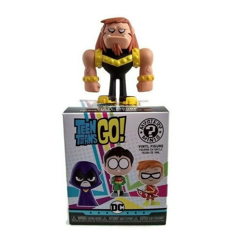 FUNKO POP MYSTERY MINIS TEEN TITANS GO MAMMOTH MAMMUT 7 CM CON BOX