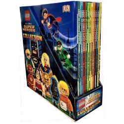 LEGO LIBRO DC COMICS SUPER HEROES COLLECTION 10 LIBRI