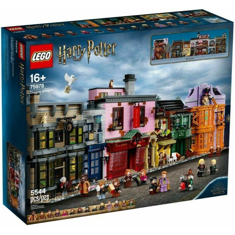 LEGO HARRY POTTER 75978 DIAGON ALLEY SET ESCLUSIVO