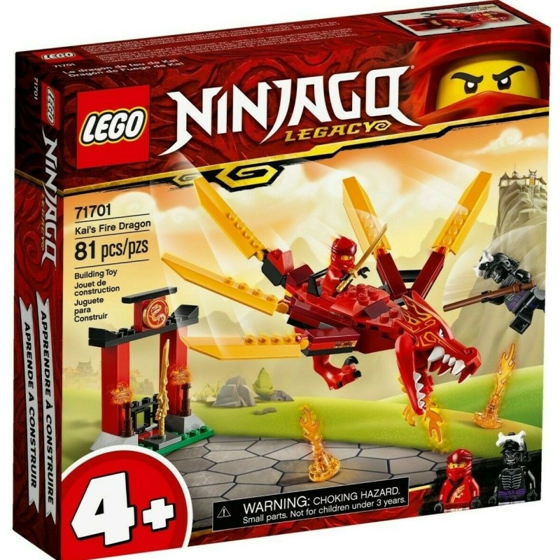 LEGO NINJAGO 71701 DRAGONE DEL FUOCO DI KAI