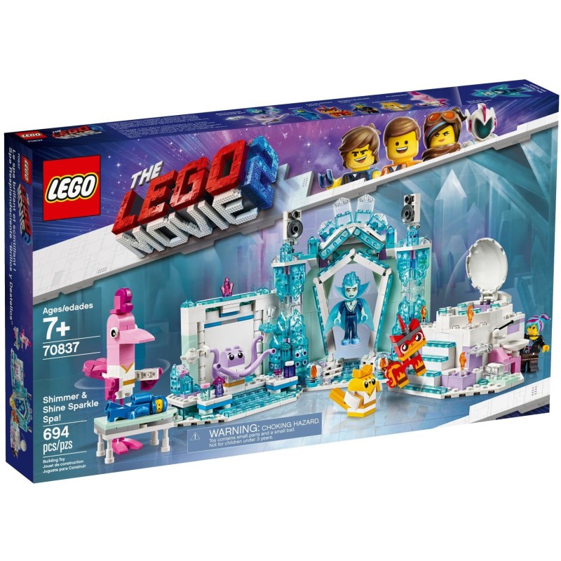 THE LEGO MOVIE 2 70837 LA SPA BRILLA E SCINTILLA scat. rovinata