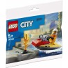 LEGO 30368 CITY FIRE RESCUE WATER SCOOTER POLYBAG SCOOTER D'ACQUA ANTINCENDIO
