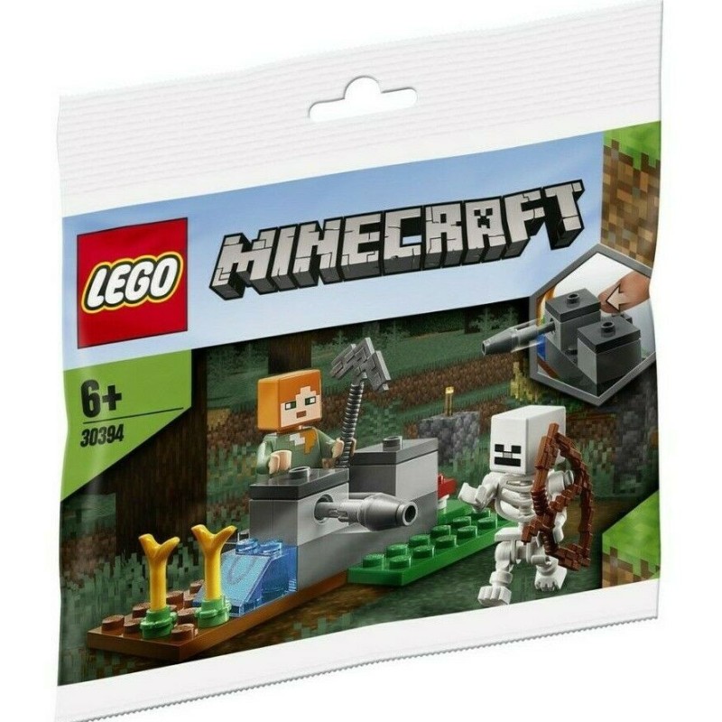 LEGO 30394 MINECRAFT THE SKELETON DEFENSE POLYBAG ESCLUSIVO