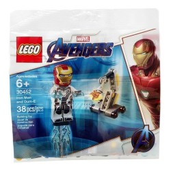 LEGO 30452 MARVEL AVENGERS IRON MAN AND DUM-E POLYBAG ESCLUSIVO