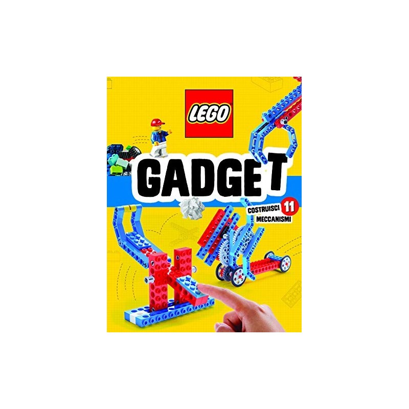 LIBRO LEGO GADGET COSTRUISCI 11 MECCANISMI