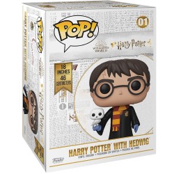 FUNKO POP LIFE SIZE 01 HARRY POTTER WITH HEDWIG EDVIGE - 46 CM VINYL FIGURE