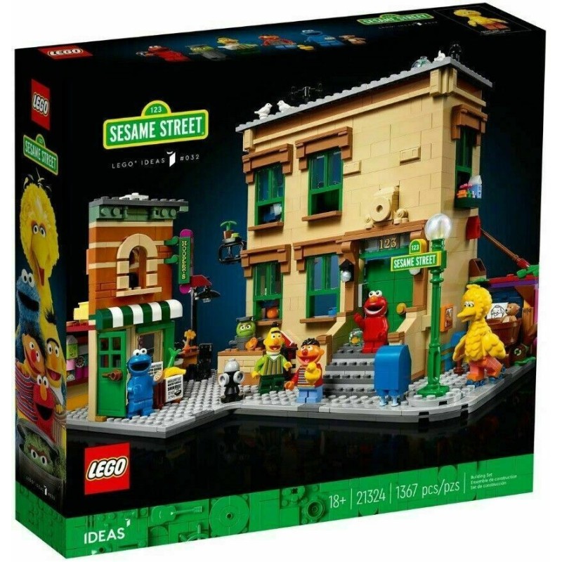 LEGO 21324 IDEAS 123 SESAME STREET - ESCLUSIVO