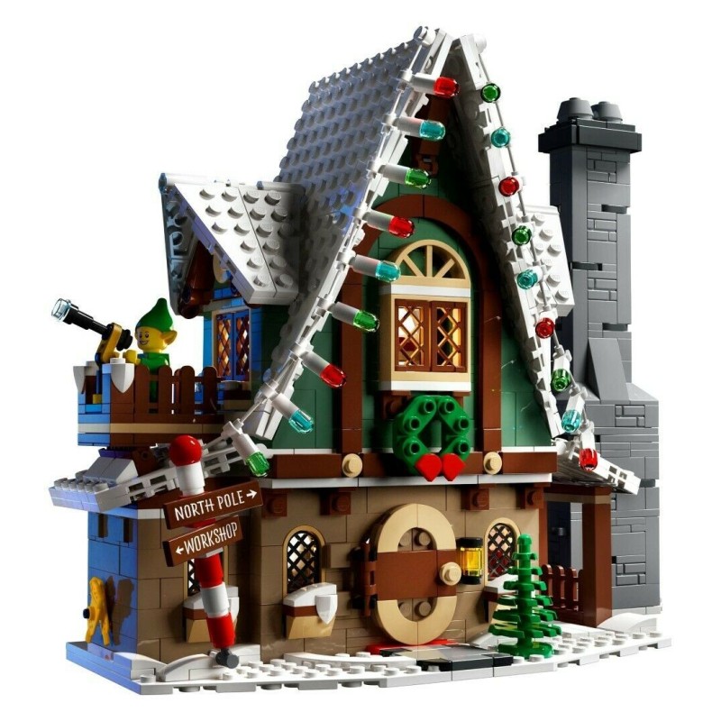 elf clubhouse lego casetta elfi