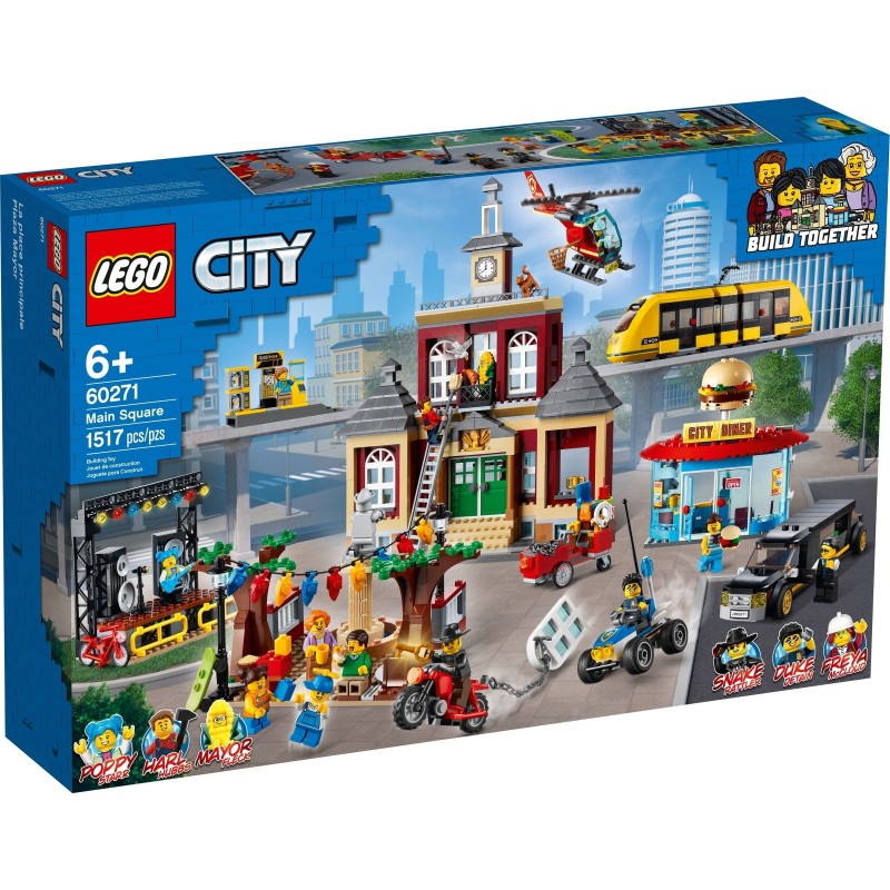 LEGO 60271 CITY PIAZZA PRINCIPALE GENNAIO 2021