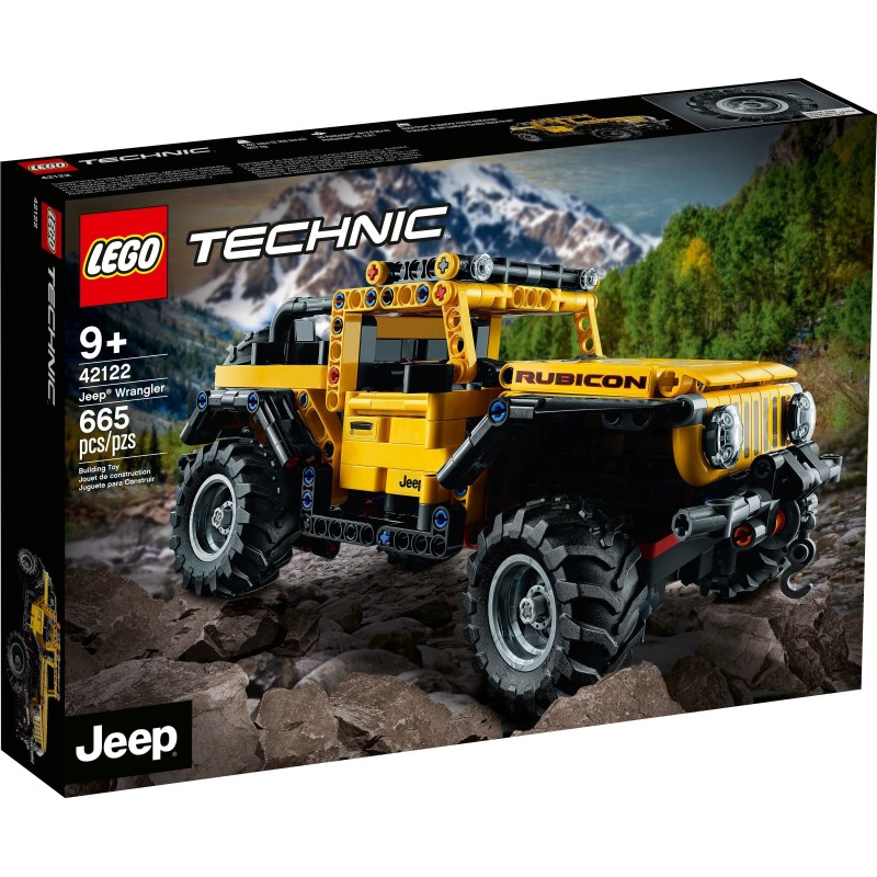 LEGO TECHNIC 42122 JEEP WRANGLER GENNAIO 2021