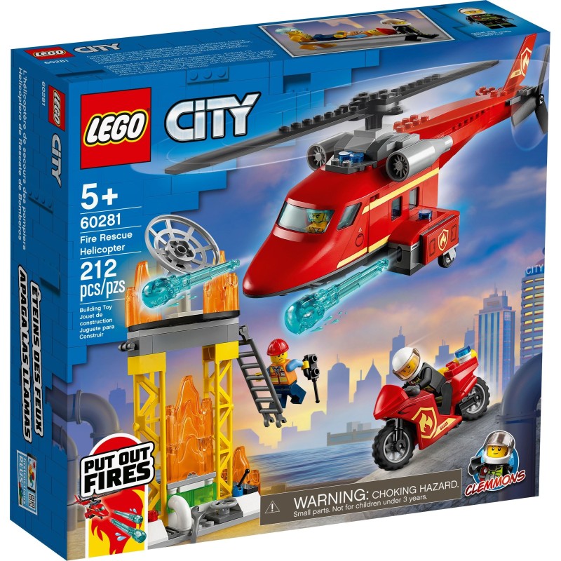 LEGO CITY 60281 ELICOTTERO ANTINCENDIO GENNAIO 2021