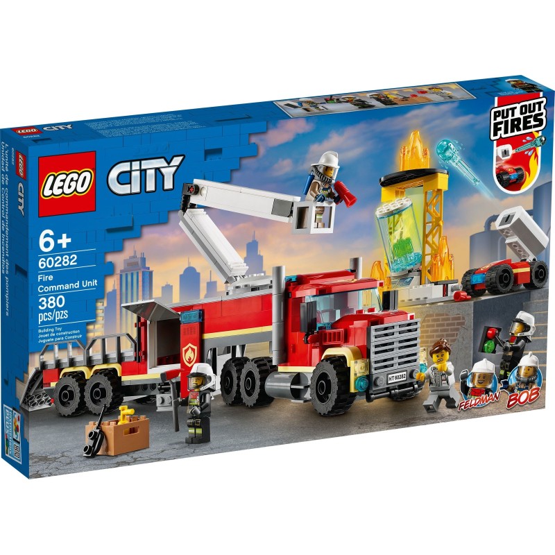 LEGO CITY 60282 UNITÀ DI COMANDO ANTINCENDIO GENNAIO 2021