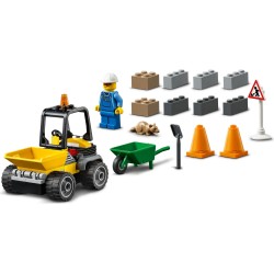 LEGO CITY 60284 RUSPA DA CANTIERE GENNAIO 2021 scatola rovinata