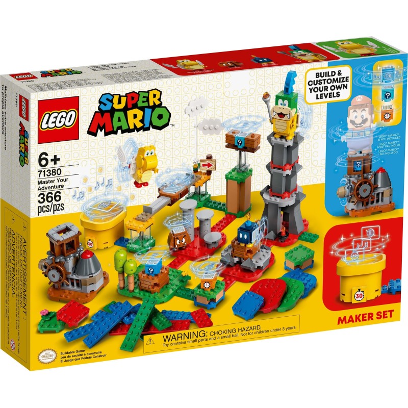 LEGO SUPER MARIO 71380 Costruisci la tua avventura - Maker Pack GEN 2021
