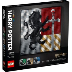 LEGO ART 31201 HARRY POTTER HOGWARTS CRESTS GENNAIO 2021