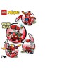 LEGO MIXELS SERIE 8 SET CON 3 BUSTINE 41563-41564-41565