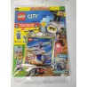 LEGO CITY RIVISTA MAGAZINE NR 18 ITALIANO + POLYBAG  MINIFIGURE LIMITED EDITION