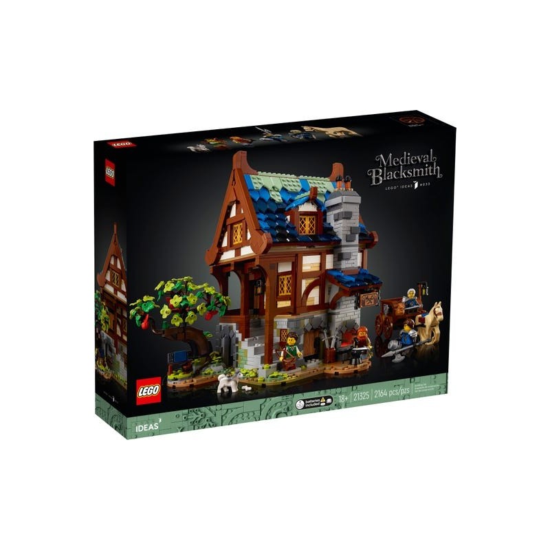 LEGO 21325 IDEAS FABBRO MEDIOEVALE - ESCLUSIVO