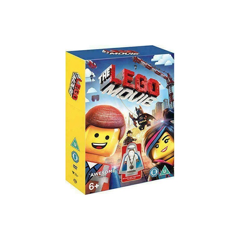 DVD THE LEGO MOVIE CON MINIFIGURE VITRUVIUS ESCLUSIVA