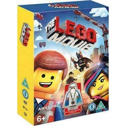 DVD THE LEGO MOVIE CON MINIFIGURE VITRUVIUS ESCLUSIVA