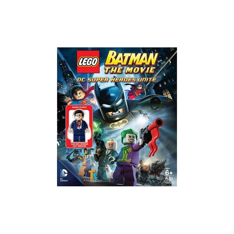 BLU-RAY (ENG) LEGO BATMAN THE MOVIE CON MINIFIGURE CLARK KENT SUPERMAN ESCLUSIVA