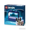 LEGO ESPOSITORE ILLUMINATO GADGET MINIFIGURES BATMAN Blu