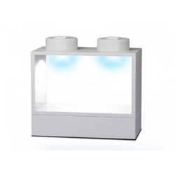 LEGO ESPOSITORE ILLUMINATO MINIFIGURES BIANCO