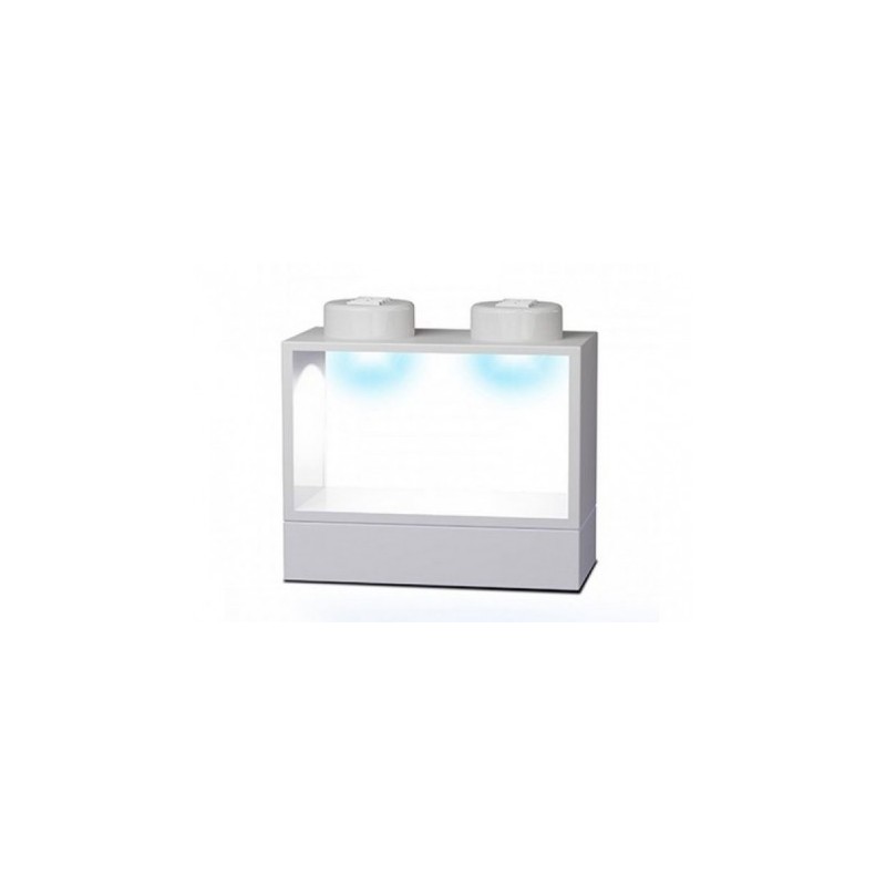 LEGO ESPOSITORE ILLUMINATO MINIFIGURES BIANCO