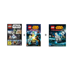 LEGO DVD STAR WARS MINACCIA PADAWAN IMPERO FALLISCE ANCORA CRONACHE DI YODA ...