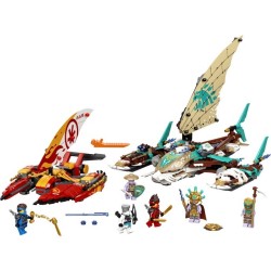 LEGO 71748 NINJAGO BATTAGLIA IN MARE DEI CATAMARANI MARZO 2021