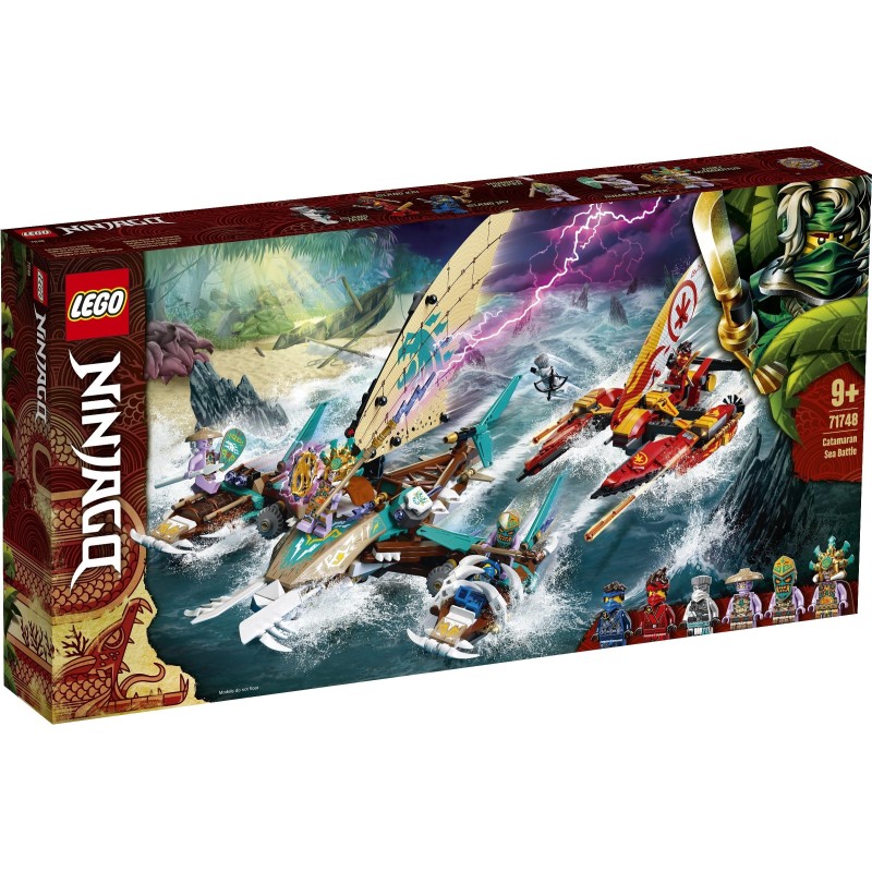 LEGO 71748 NINJAGO BATTAGLIA IN MARE DEI CATAMARANI MARZO 2021