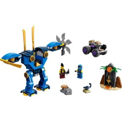 LEGO 71740 NINJAGO ELECTRO-MECH DI JAY MARZO 2021