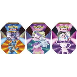 POKEMON 3 TIN DA COLLEZIONE V FORCES SET Lucario V - Slowbro di Galar V - Mew V