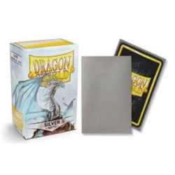 DECK DRAGON SHIELD MATTE SLEEVES SILVER (100 BUSTINE) 63X88MM - 11008