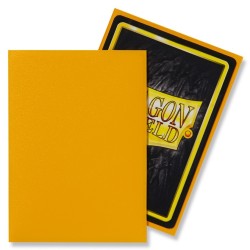 Dragon Shield Standard Sleeves - Matte Yellow (100 BUSTINE) 63X88MM - 11014