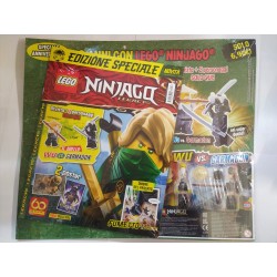 LEGO NINJAGO LEGACY RIVISTA MAGAZINE 5 IN ITALIANO + POLYBAG WU VS GARMADON