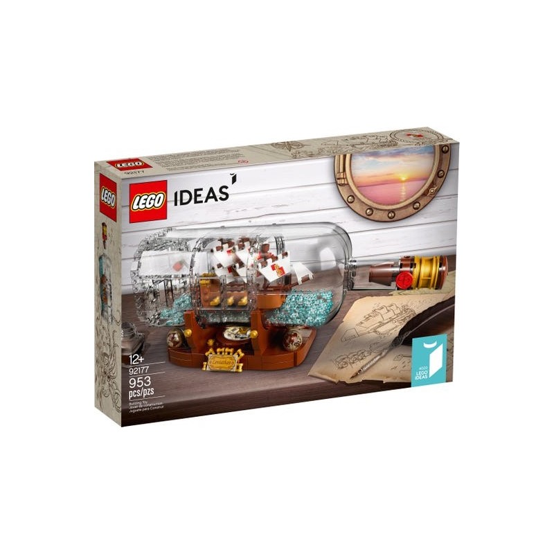 LEGO 92177 IDEAS NAVE IN BOTTIGLIA 2021