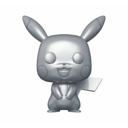 FUNKO POP GAMES 353 PIKACHU SILVER 25° ANNIVERSARIO POKEMON - 10 CM VINYL FIGURE