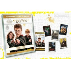HARRY POTTER TRADING CARD STARTER COLLECTOR'S ALBUM + 3 BUSTINE + 3 CARD LIMITED