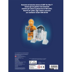 LIBRO LEGO STAR WARS DIVERTIMENTO NELLA GALASSIA CON MINIFIGURE C-3PO E R2-D2