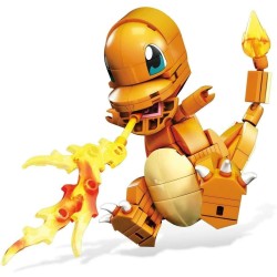 POKEMON MEGA CONSTRUX WONDER BUILDERS CONSTRUCTION SET CHARMANDER 10 CM