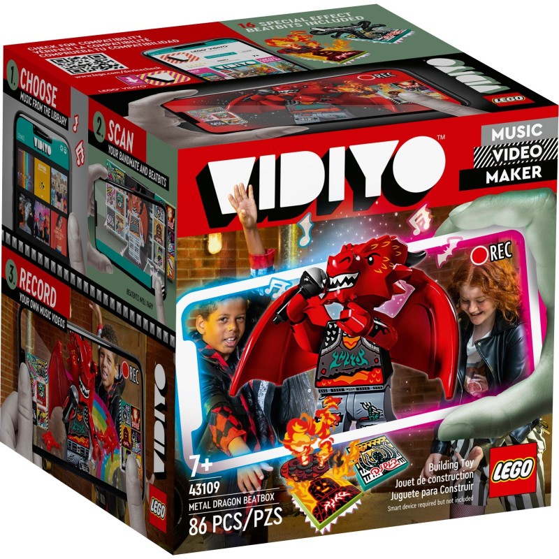 LEGO 43109 VIDIYO METAL DRAGON BEATBOX GIUGNO 2021