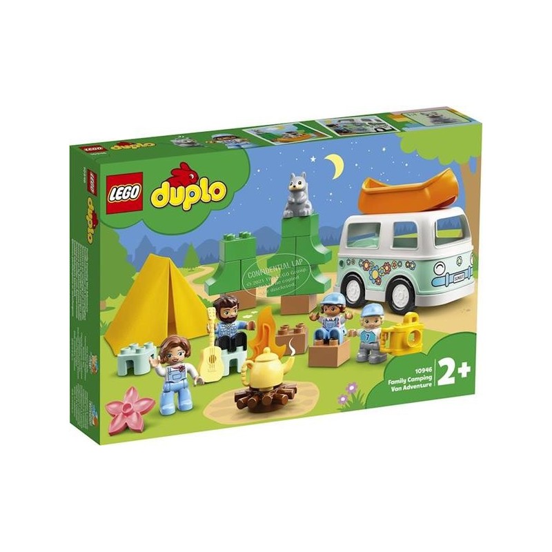 LEGO 10946 DUPLO  AVVENTURA IN FAMIGLIA SUL CAMPER VAN GIUGNO 2021